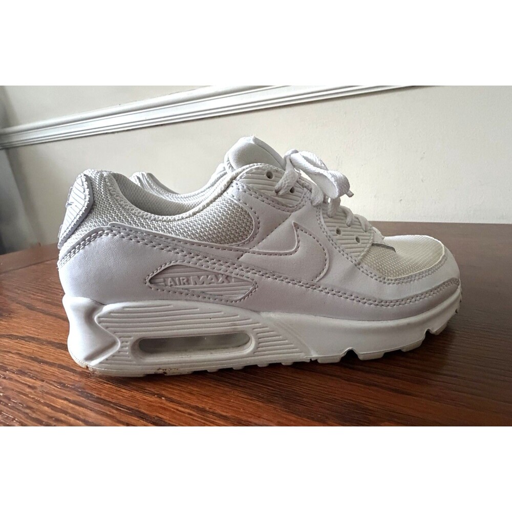 Nike Air Max 90 Men’s Shoes Size 7 Sneakers Triple White CN8490-100